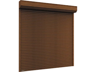 Рулонные ворота утепленные из профиля RH77M 2700x700