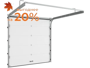 Секционные гаражные ворота RSD02LUX с торсионными пружинами из алюминиевых панелей (2500*1800)